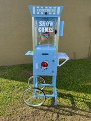 SNOW CONE MACHINE AQUA 8OZ