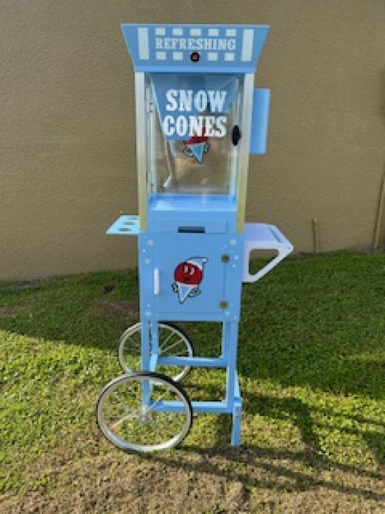 SNOW CONE MACHINE AQUA 8OZ