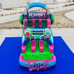 18FT GLITCH DUAL LANE SLIDE